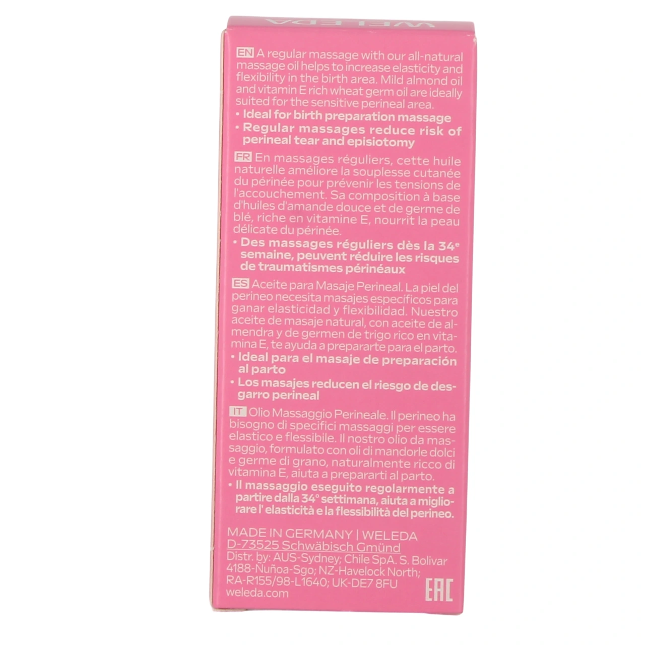 Weleda Maternité Huile de Massage du Périnée - Vue 3