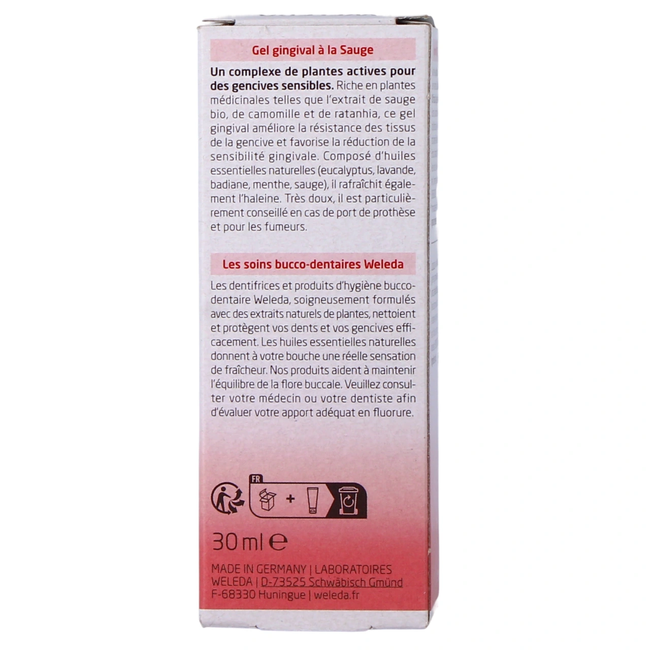 Weleda Gel Gingival à la Sauge - Vue 3