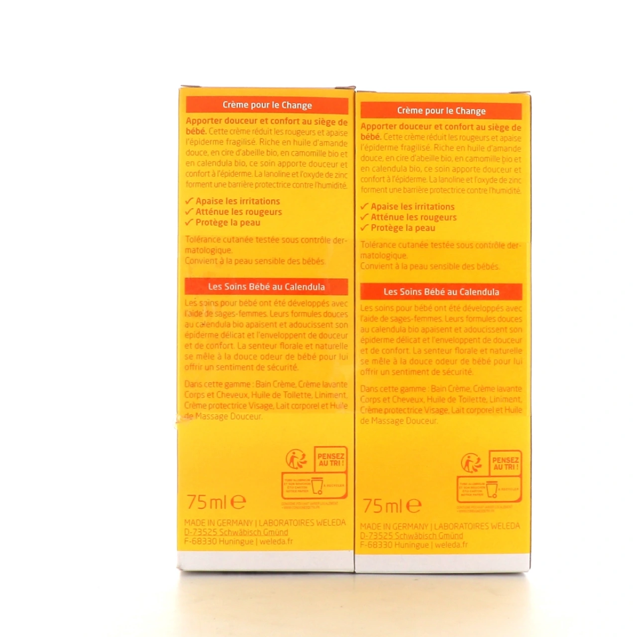 Weleda Bébé Calendula Crème pour le change Bio - Vue 7