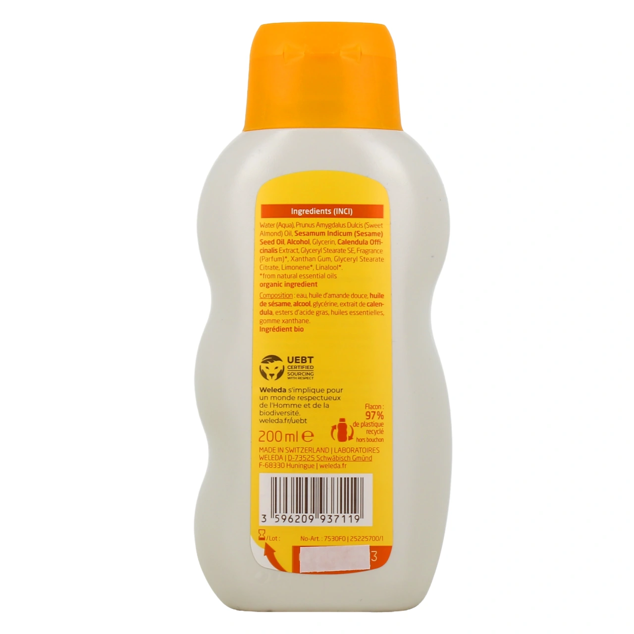 Weleda Bébé Bain Crème au Calendula Bio - Vue 3