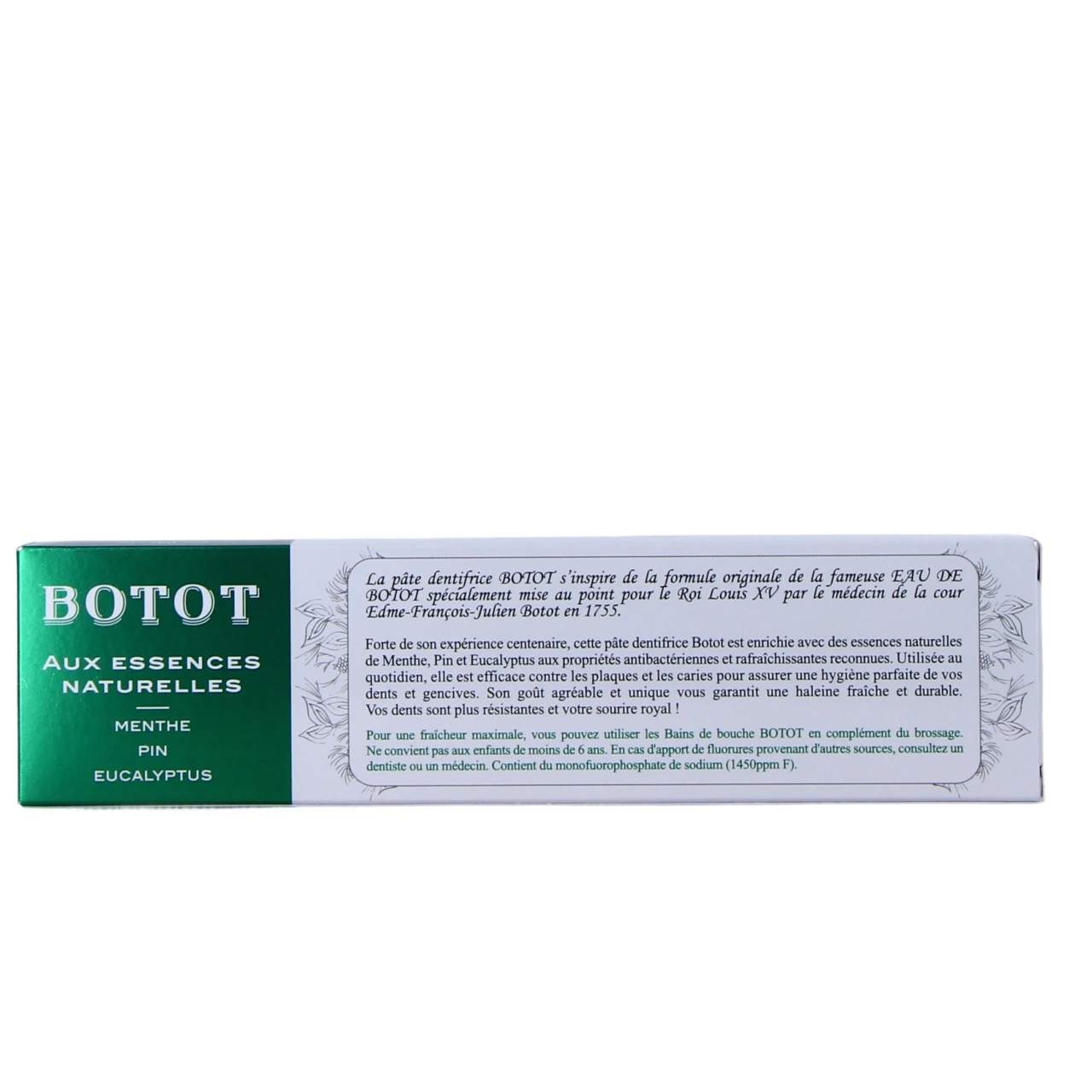 Botot Dentifrice Menthe Pin Eucalyptus - Vue 3