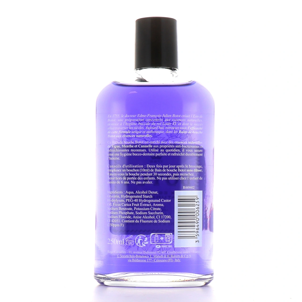 Botot Bain de Bouche Figue Menthe Cannelle - Vue 2