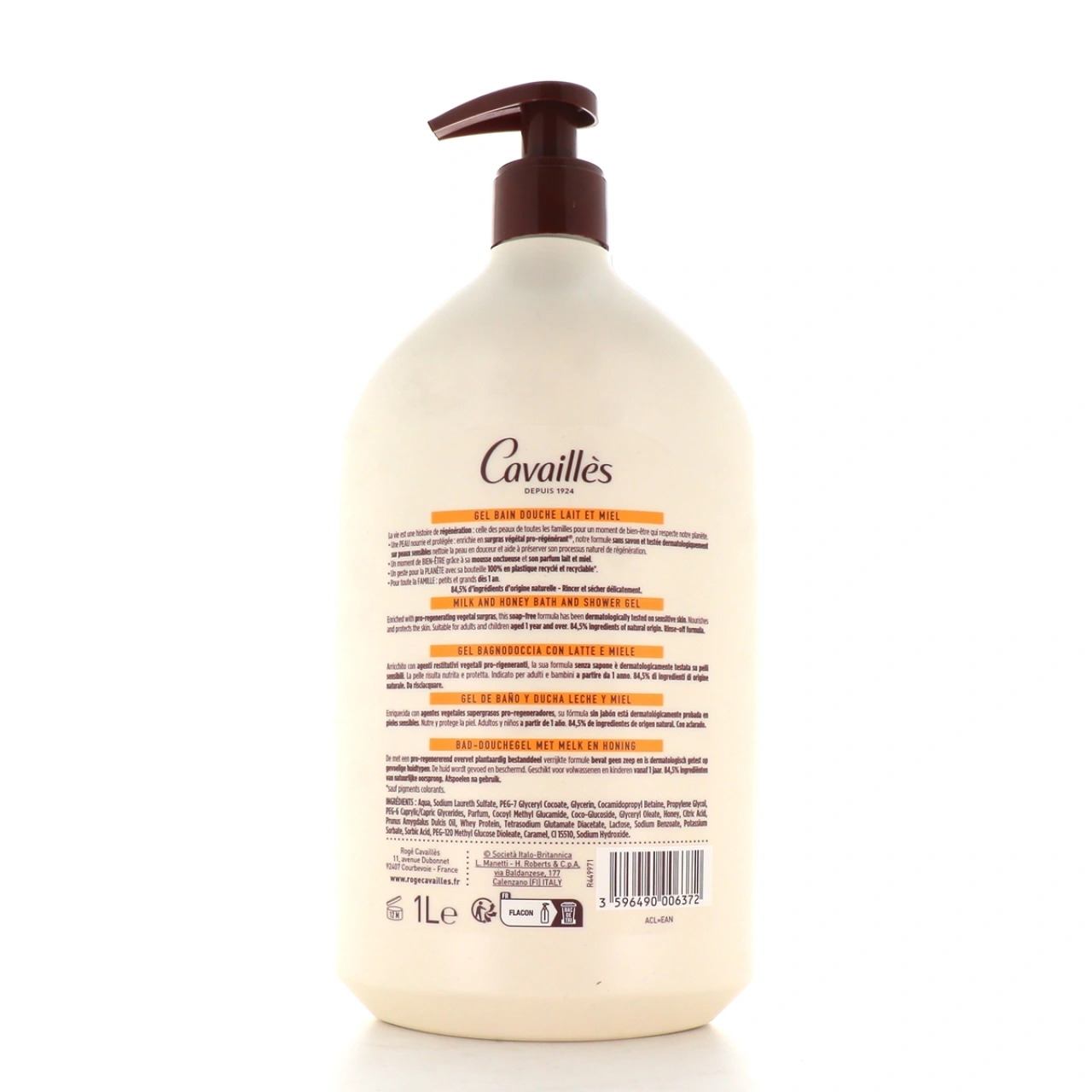Rogé Cavaillès Gel Bain Douche Surgras Peaux Sensibles - Vue 43