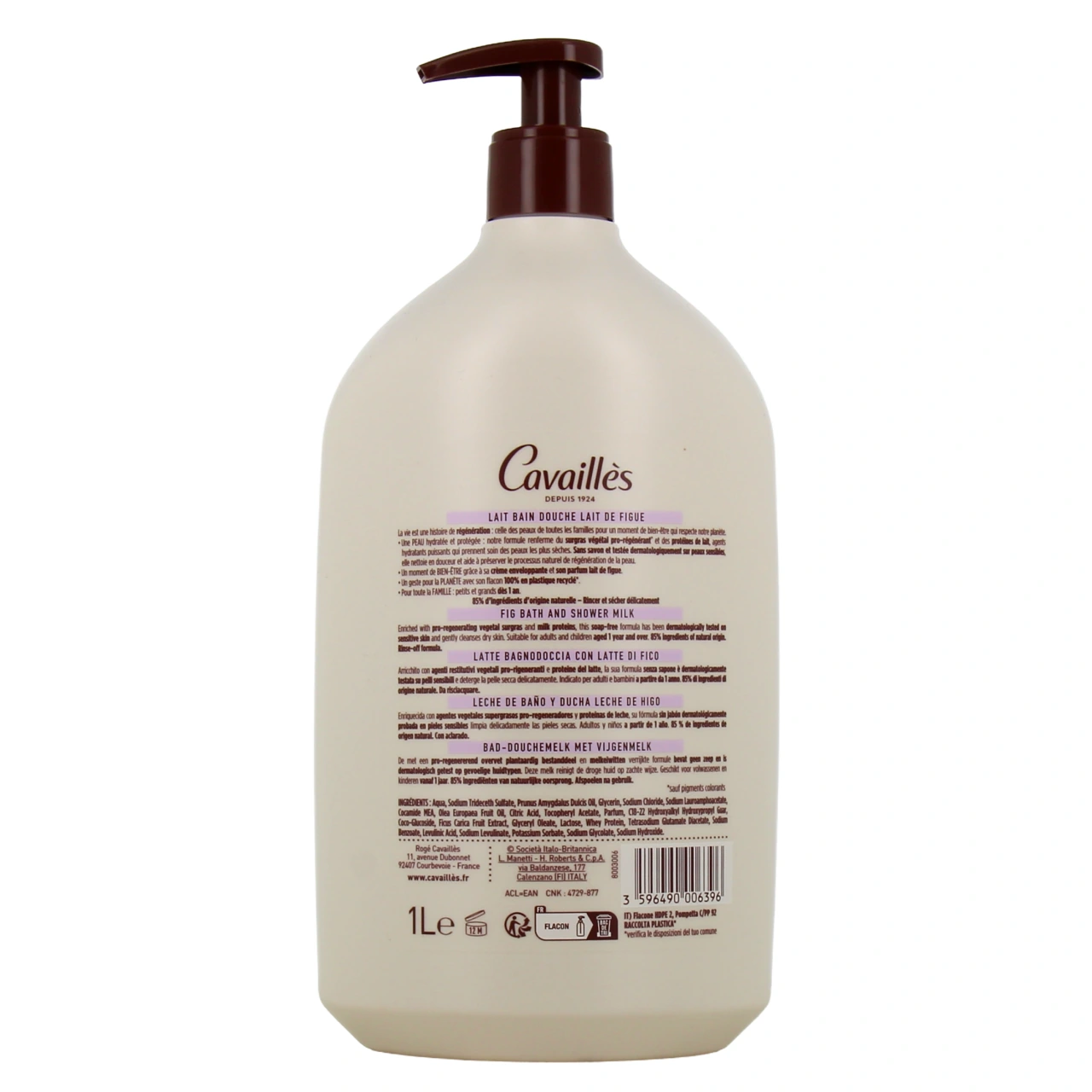 Rogé Cavaillès Lait Bain Douche Peaux Sèches - Vue 3