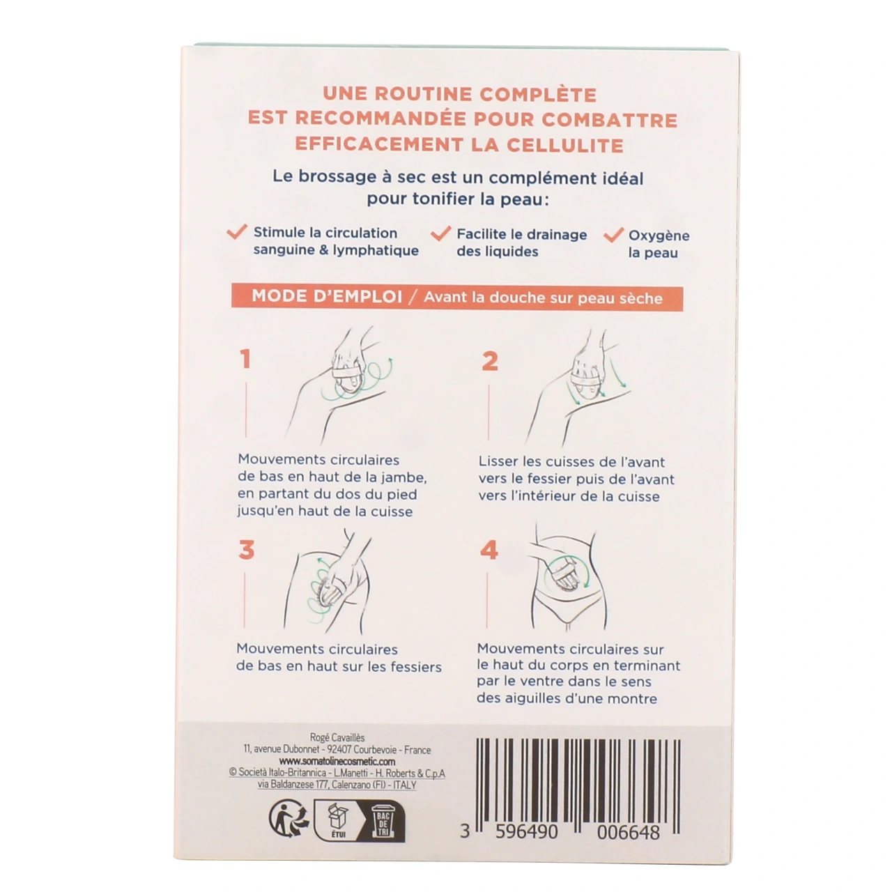 Somatoline Cosmetic Brosse de massage à sec - Vue 3