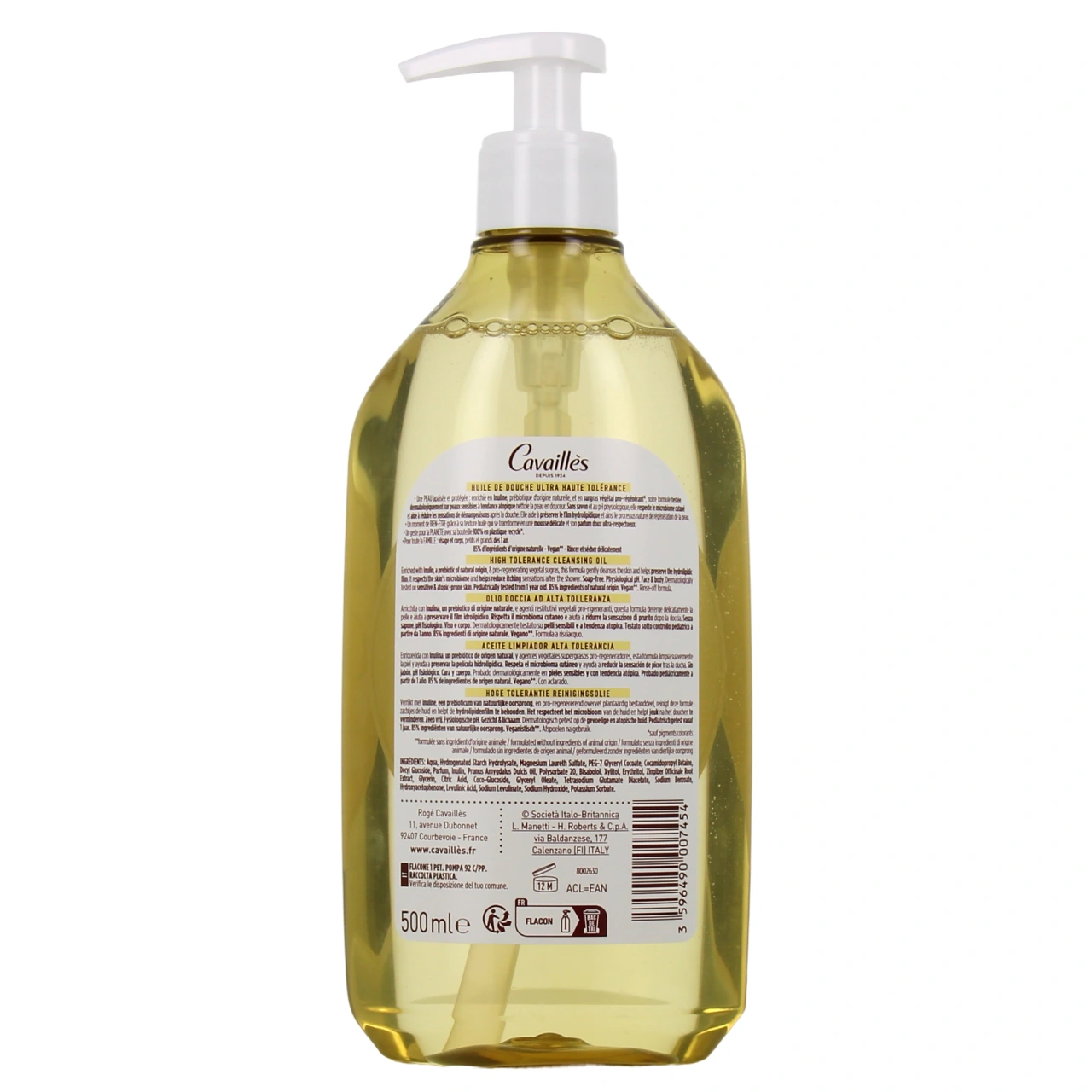Rogé Cavaillès Huile Lavante Dermato - Vue 3
