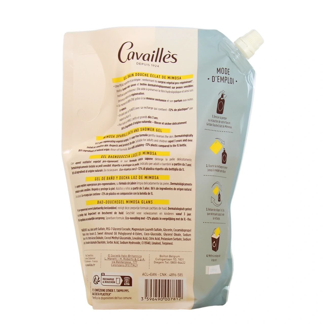 Rogé Cavaillès Gel Bain Douche Surgras Peaux Sensibles - Vue 62