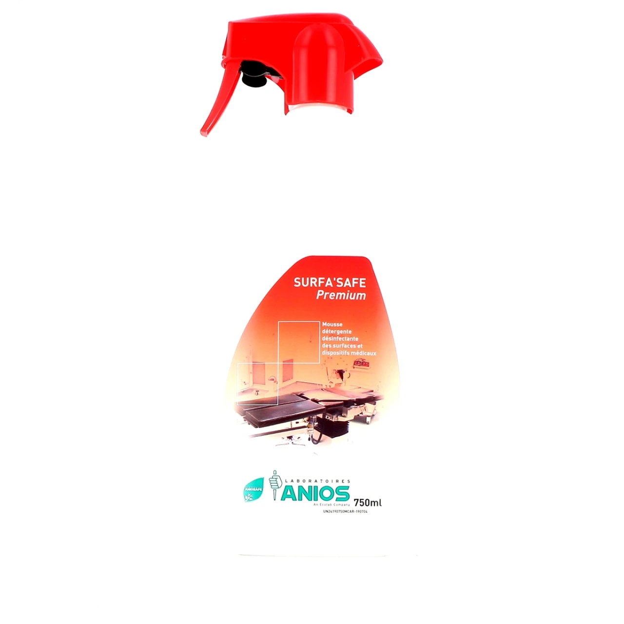 Anios Spray Détergent Désinfectant Surfa´Safe Premium - Anios