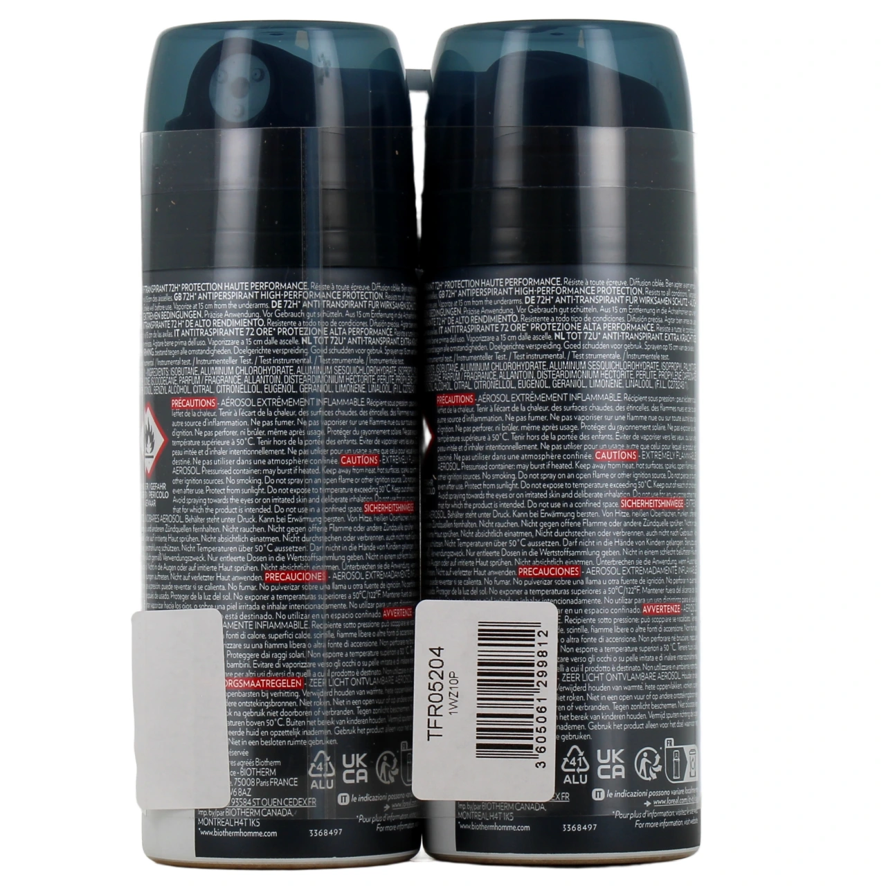 Biotherm Homme 72h Day Control Protection Extrême - Vue 5