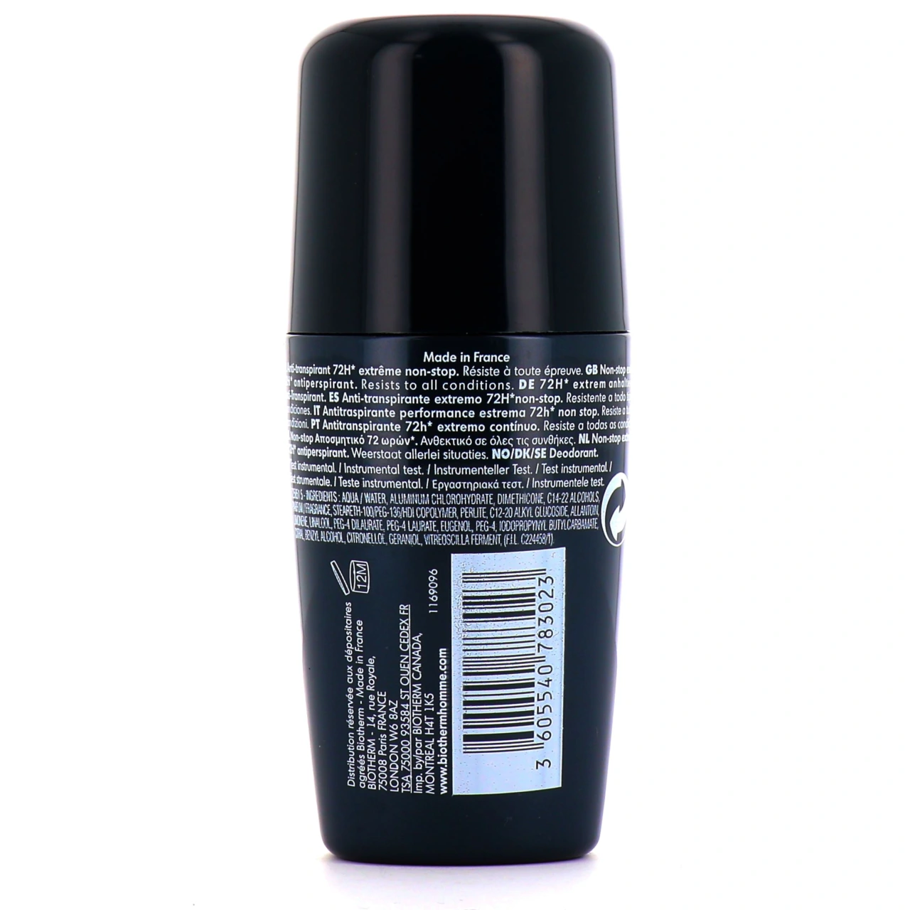 Biotherm Homme Anti Transpirant Day Control Déodorant 72h - Vue 2