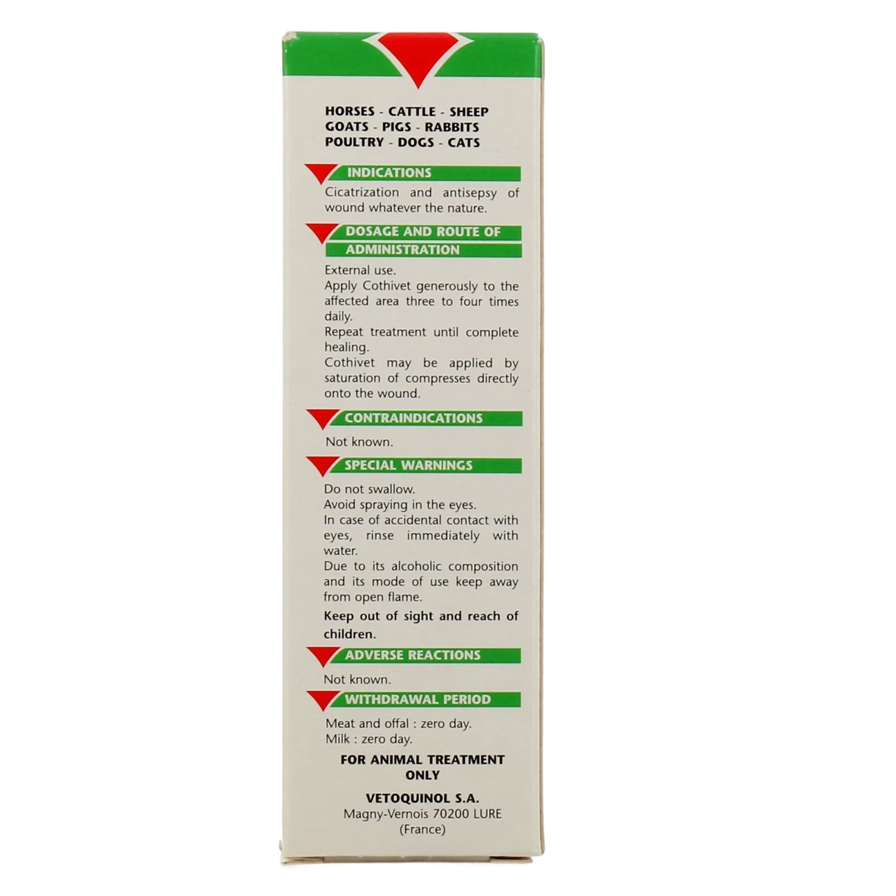 Cothivet Solution Antiseptique et Cicatrisante - Vue 3