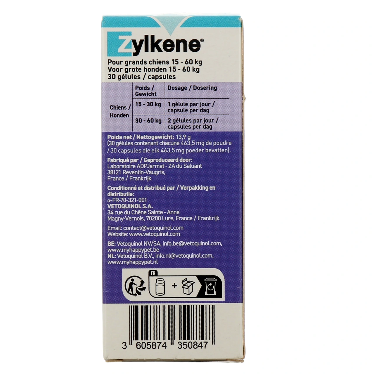 Vetoquinol Zylkene - Vue 7