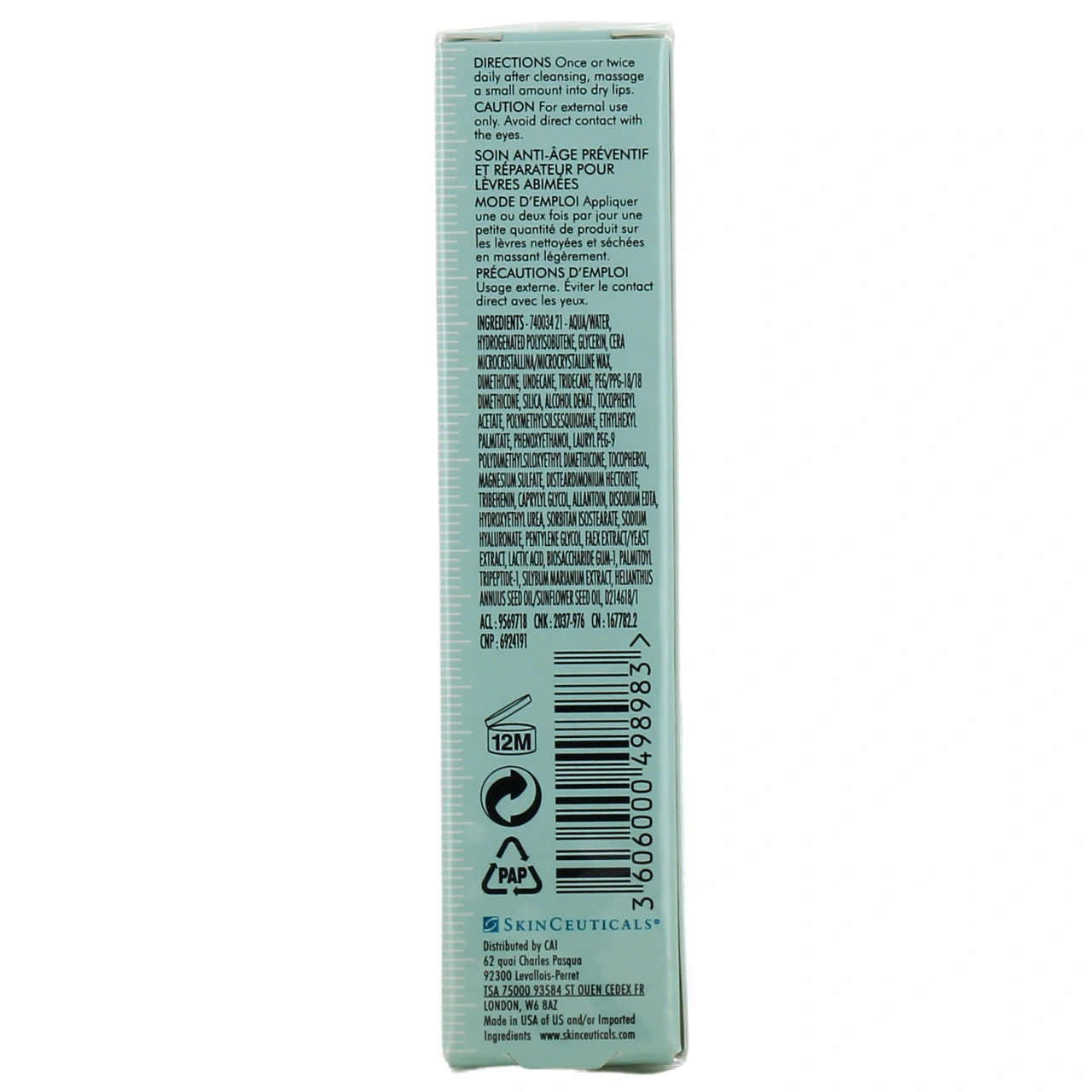 SkinCeuticals Sérum gel antioxydant Lip Repair - Vue 3