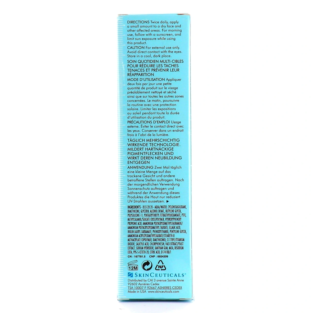 SkinCeuticals Advanced Pigment Corrector Soin Anti-Taches - Vue 3