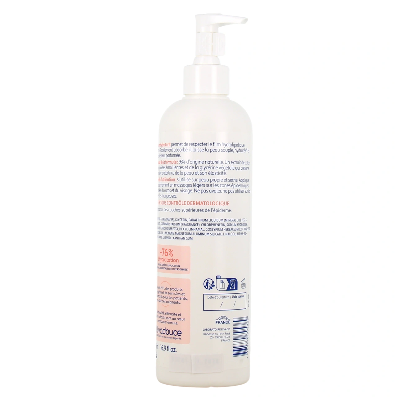 Rivadouce Soin Hydratant Visage et Corps - Vue 3