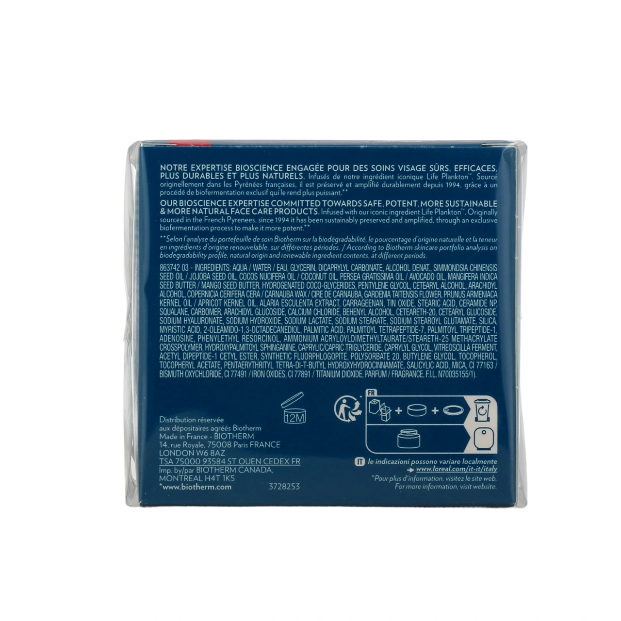 Biotherm Blue Peptides Uplift Crème Fermeté - Vue 6