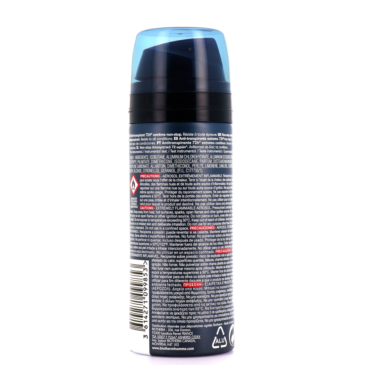 Biotherm Homme 72h Day Control Protection Extrême - Vue 2