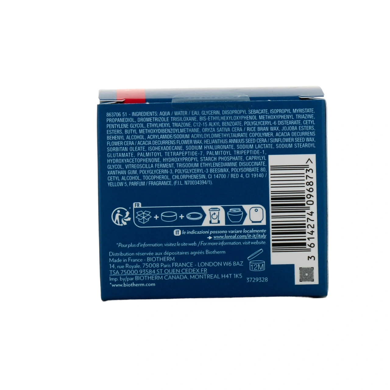 Biotherm Blue Peptides Uplift Crème SPF 30 - Vue 3