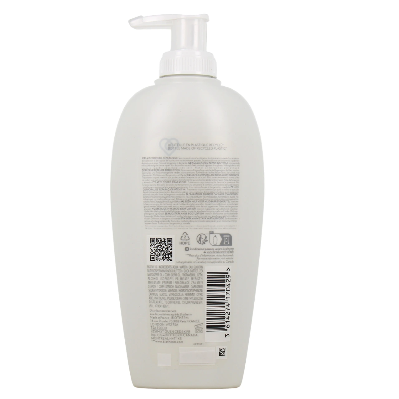 Biotherm Lait Corporel Active Recovery - Vue 3