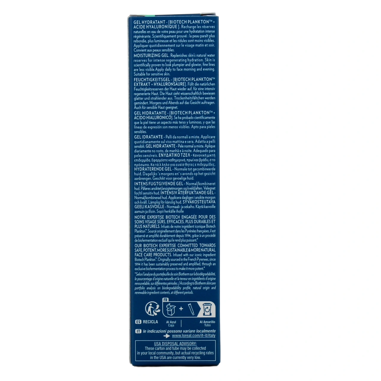 Biotherm Aquasource Hyalu Plump Gel - Vue 3