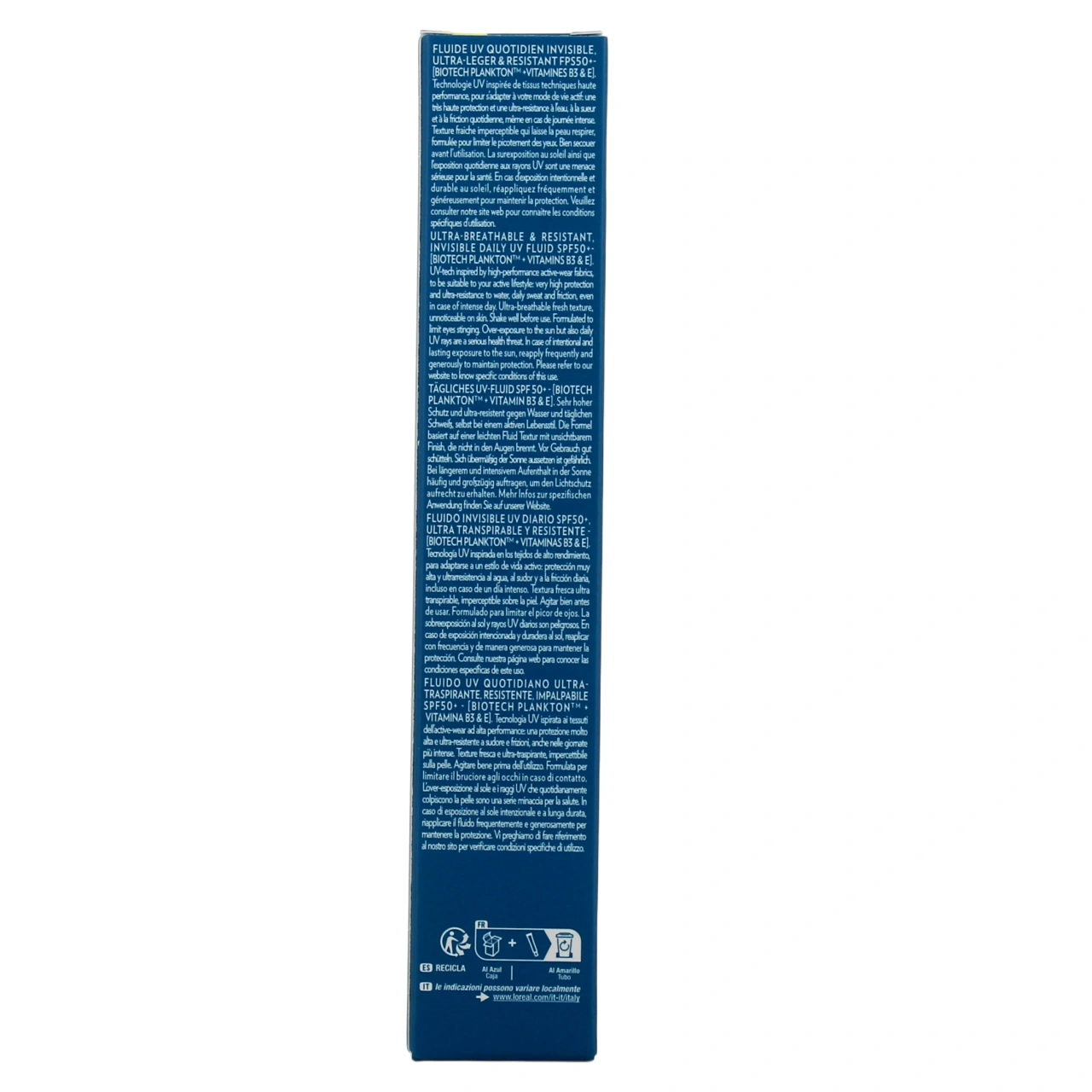 Biotherm Aquascreen Daily UV Fluid - Vue 3