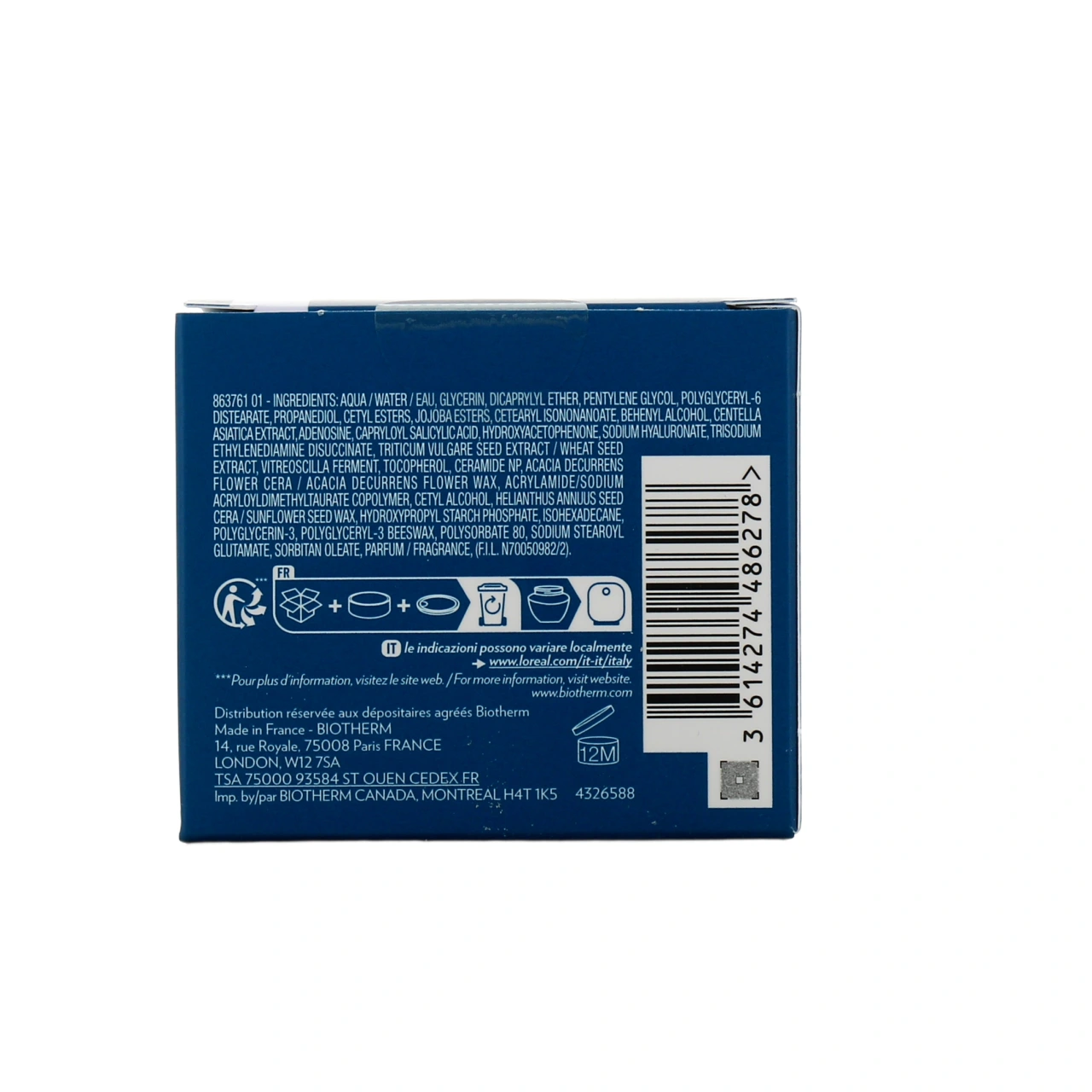 Biotherm Aquasource Crème Barrière Fortifiante - Vue 6