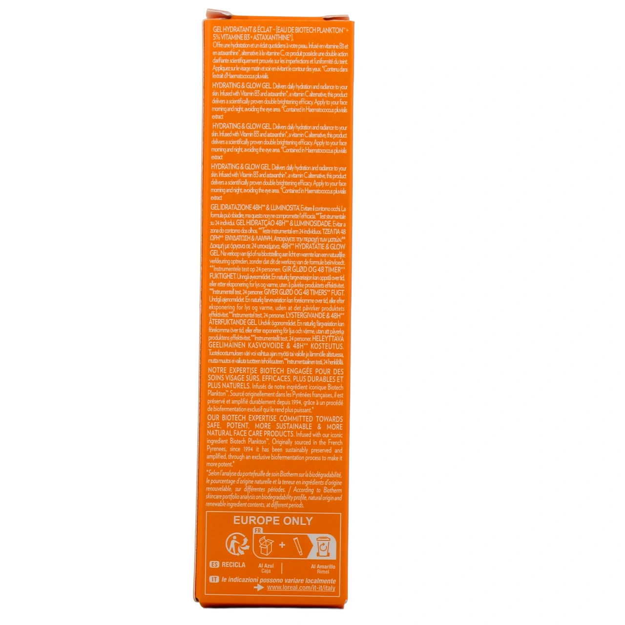 Biotherm Aquasource Vitamin Glow Gel - Vue 3