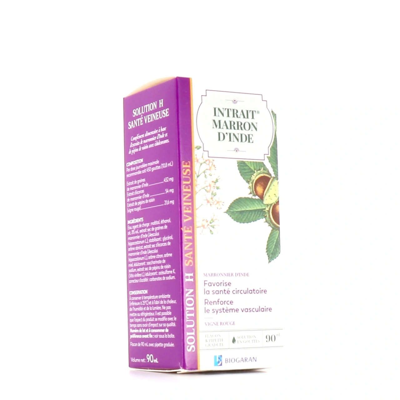 Intrait Marron d'Inde Solution H Santé Veineuse - Biogaran