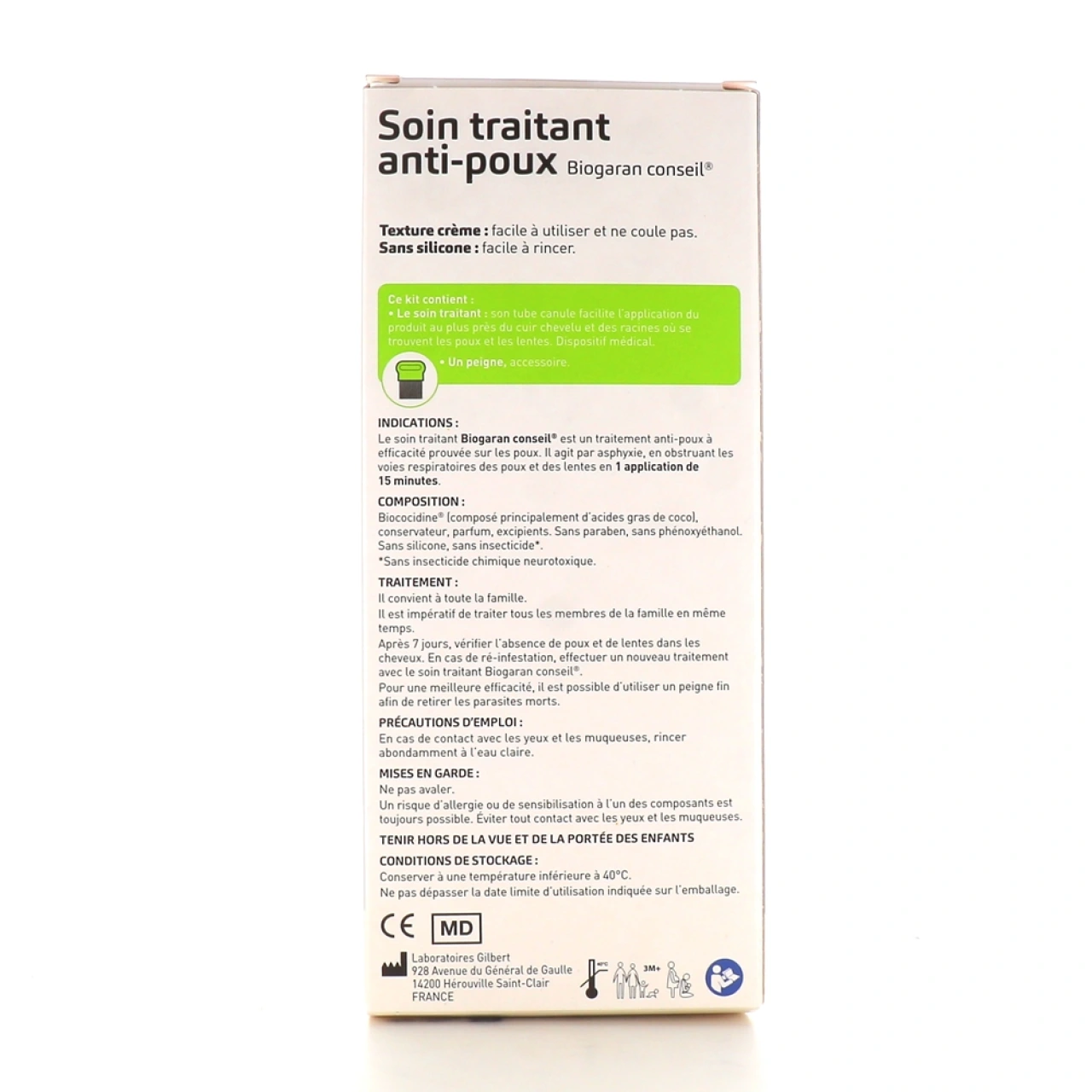 Biogaran Soin Traitant Anti-Poux - Vue 2