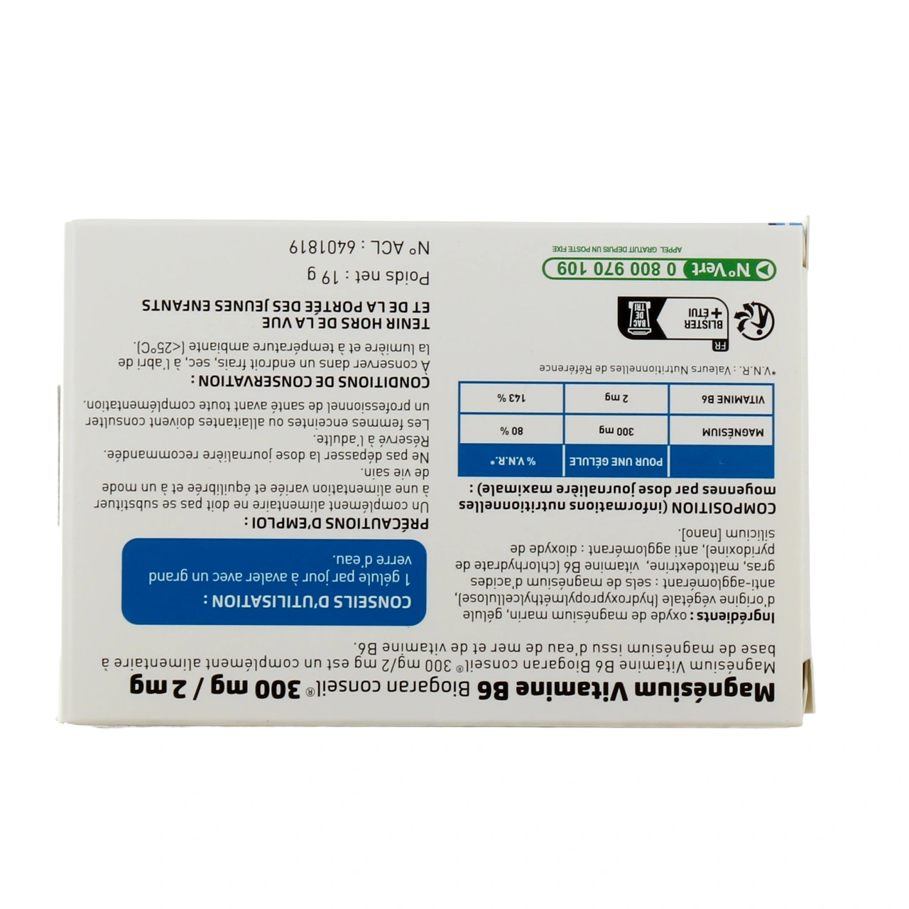 Biogaran Magnésium Vitamine B6 - Vue 3