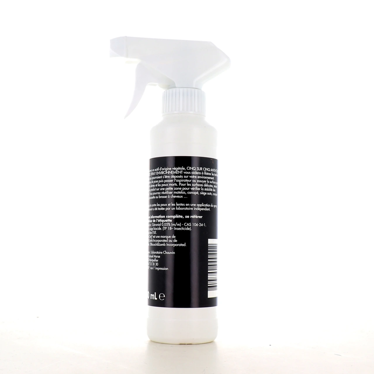 Cinq sur Cinq Spray Environnement Anti Poux et Lentes - Vue 2