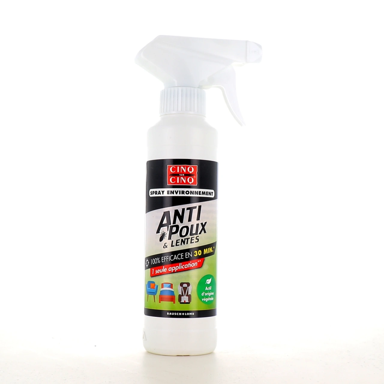 Cinq sur Cinq Spray Environnement Anti Poux et Lentes - Cinq sur Cinq