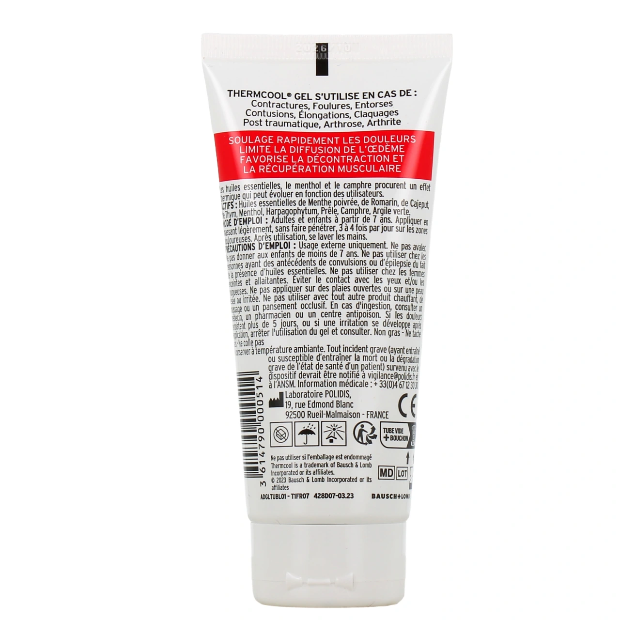 ThermCool Gel Anti-Douleurs Froid + Huiles Essentielles - Vue 7