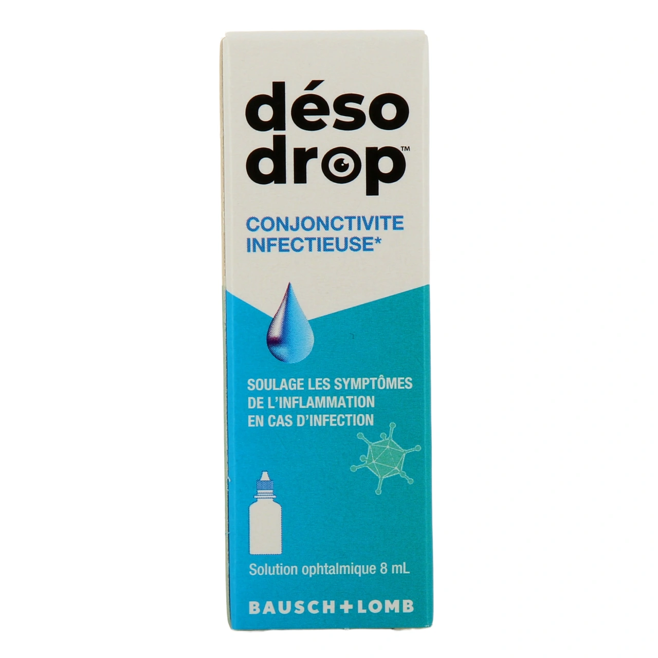 Bausch & Lomb Desodrop Solution ophtalmique - Vue 2