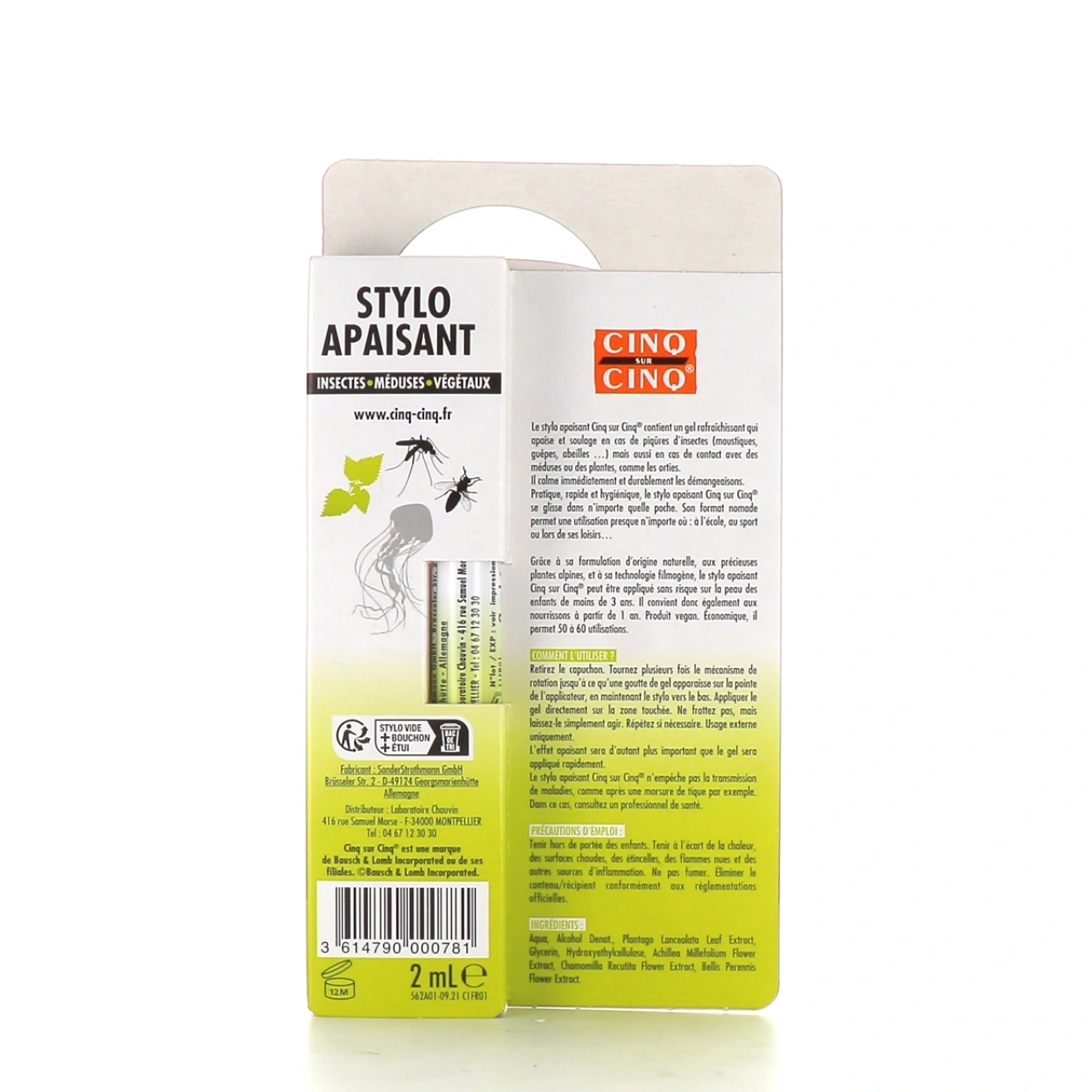 Cinq sur Cinq Stylo Apaisant - Vue 2