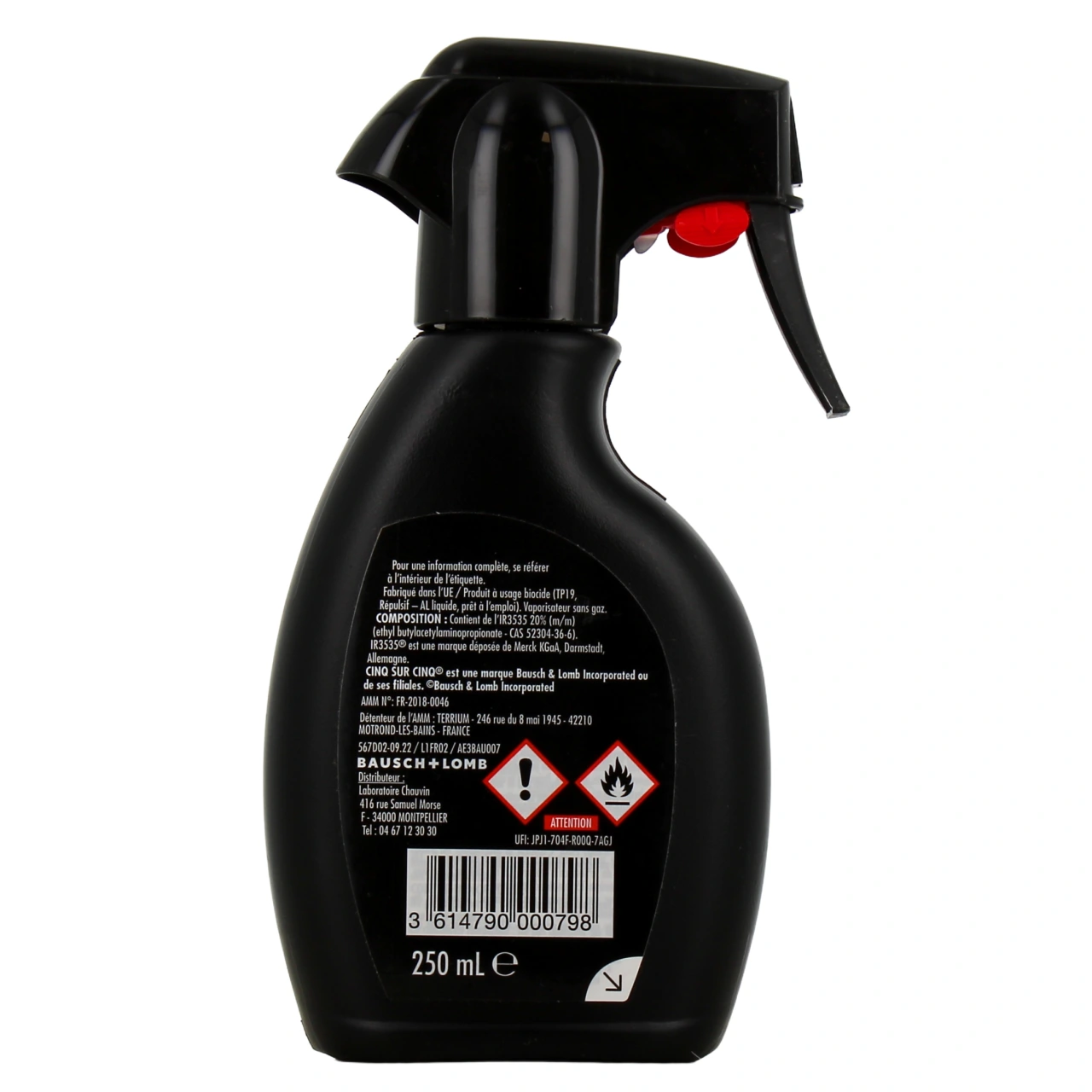 Cinq sur Cinq Spray Anti-Moustiques Tissus - Vue 3
