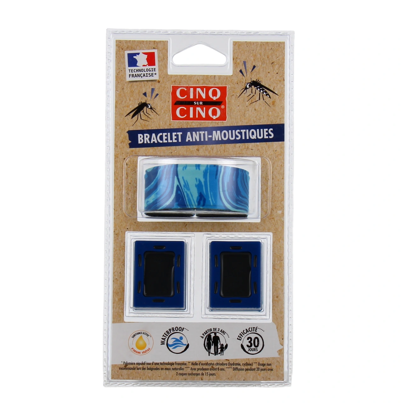 Cinq sur Cinq Bracelet Anti-Moustiques - Vue 2