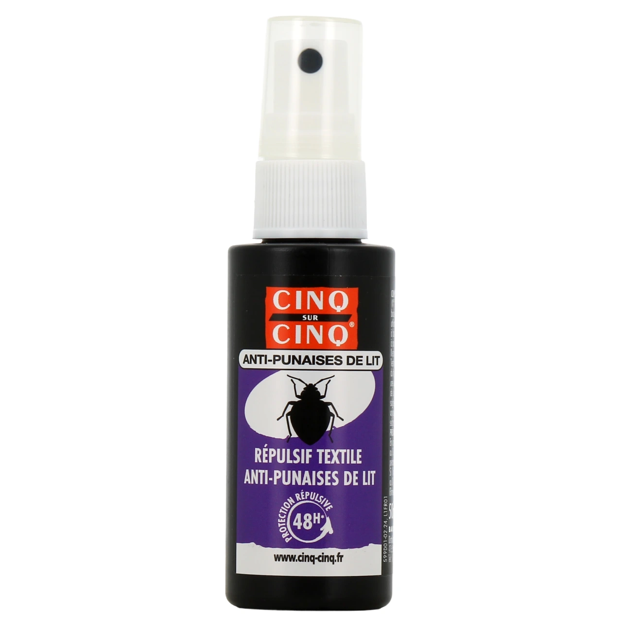 Cinq sur Cinq Spray Anti-Punaises de Lit - Vue 2