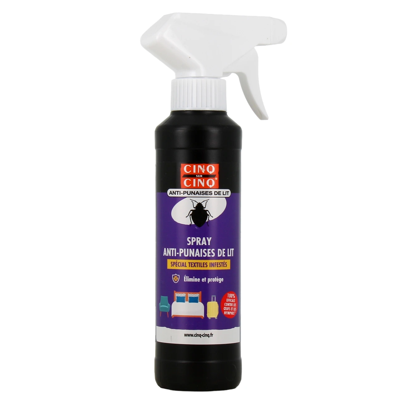 Cinq sur Cinq Spray Anti-Punaises de Lit - Vue 5