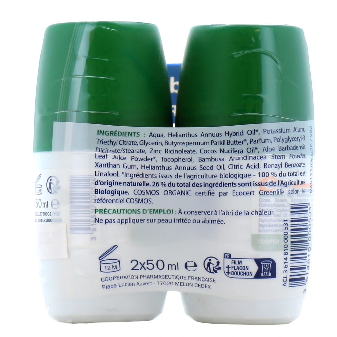 Etiaxil Anti-Transpirant Végétal 48h Coco Bio - Vue 6