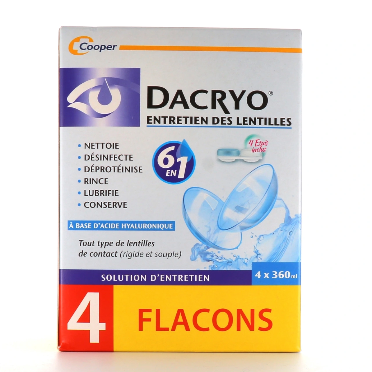 Dacryo Entretien des Lentilles 6-en-1 - Vue 2