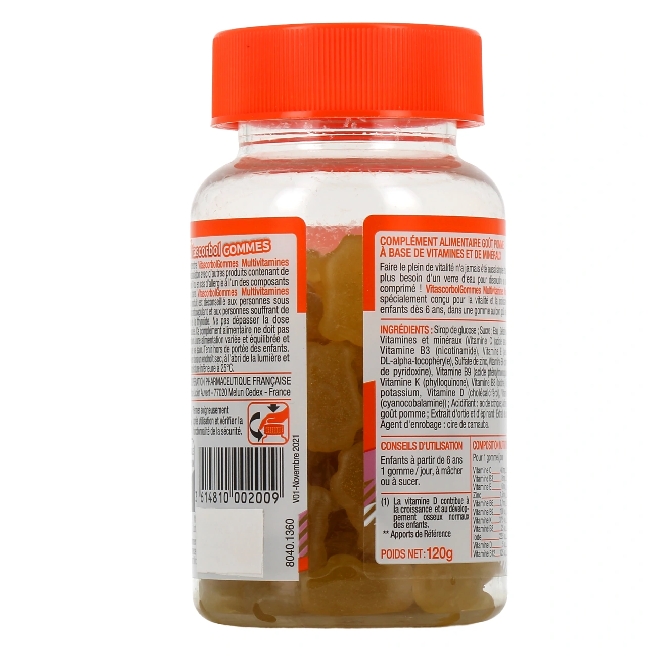 Vitascorbol Gommes Multivitamines Kids - Vue 5