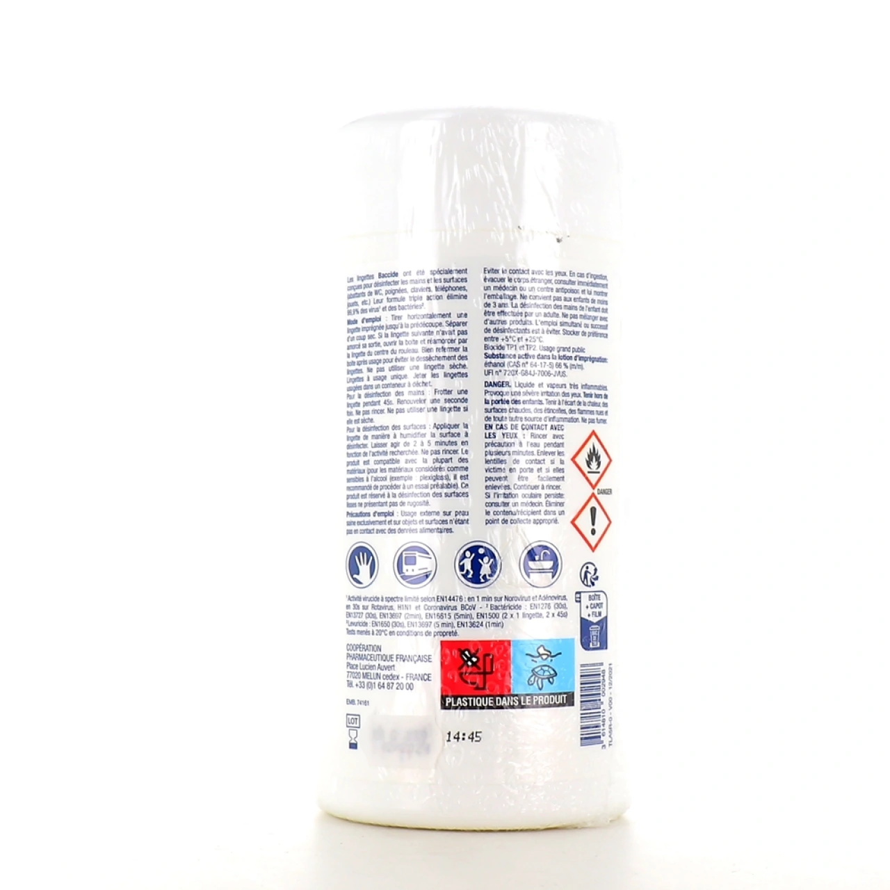 Baccide Lingettes Mains et Surfaces - Vue 8