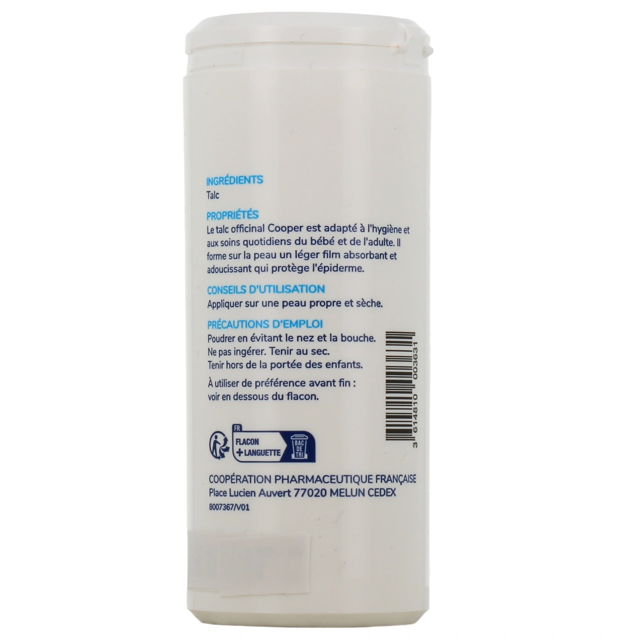 Cooper Talc en Poudre - Vue 3