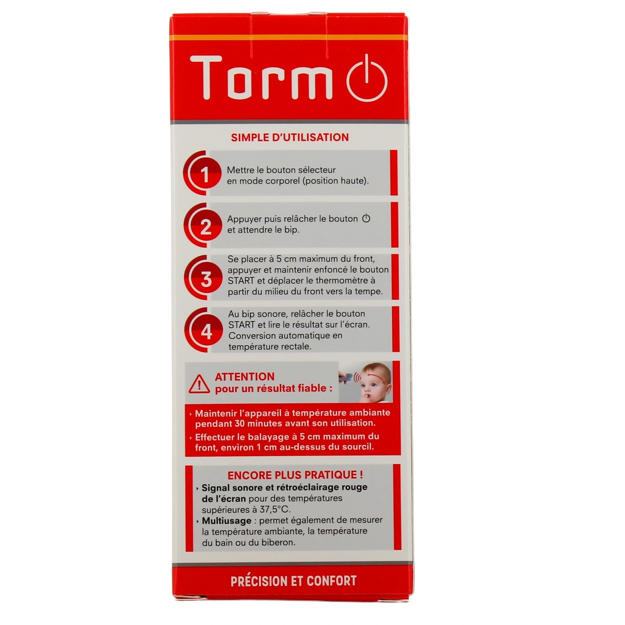 Torm Thermomètre Sans Contact - Vue 3