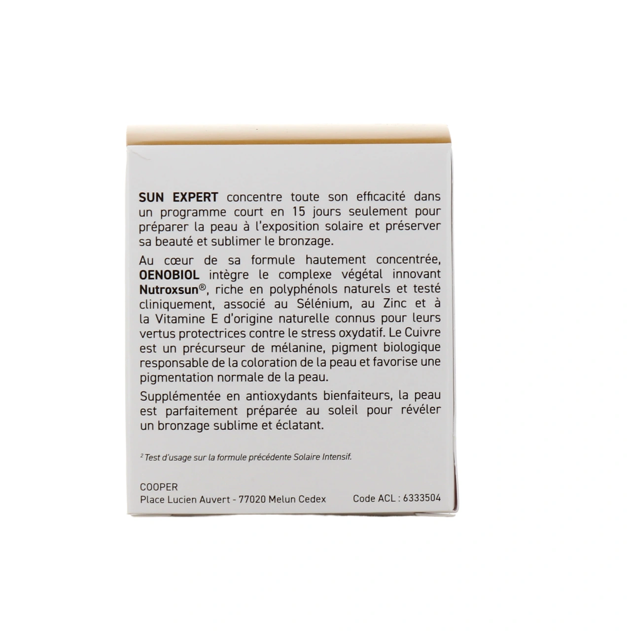 Oenobiol Sun Expert - Vue 39