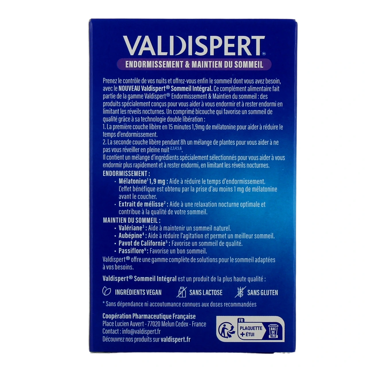 Valdispert Sommeil Intégral - Vue 3