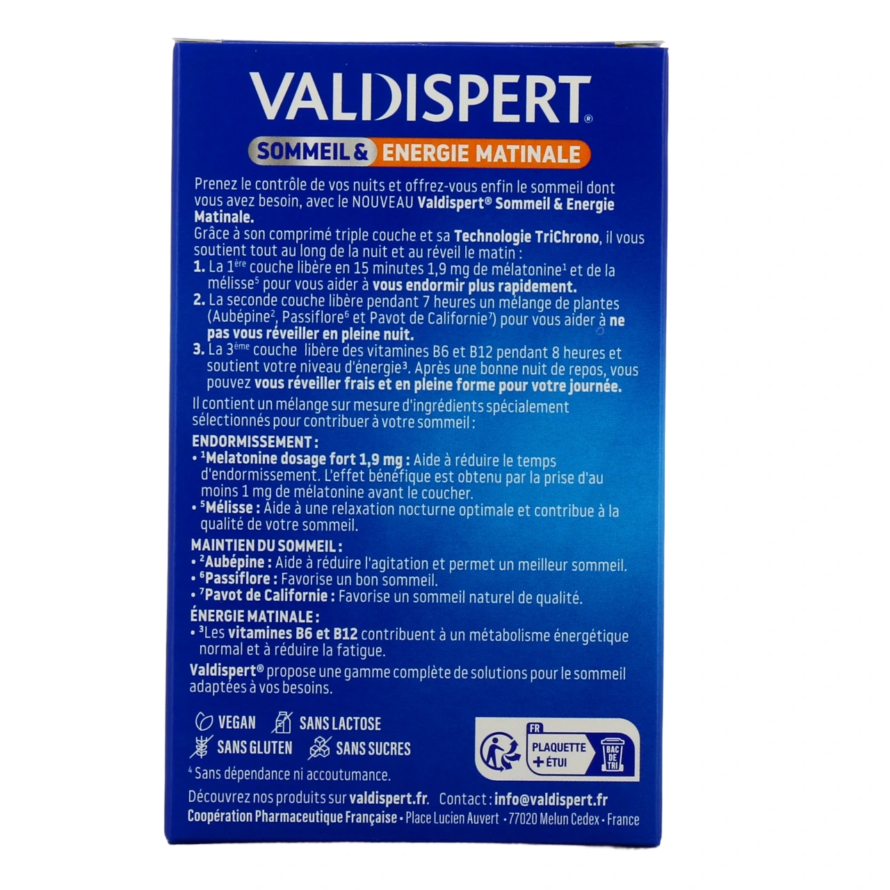 Valdispert Sommeil et Energie Matinale - Vue 3
