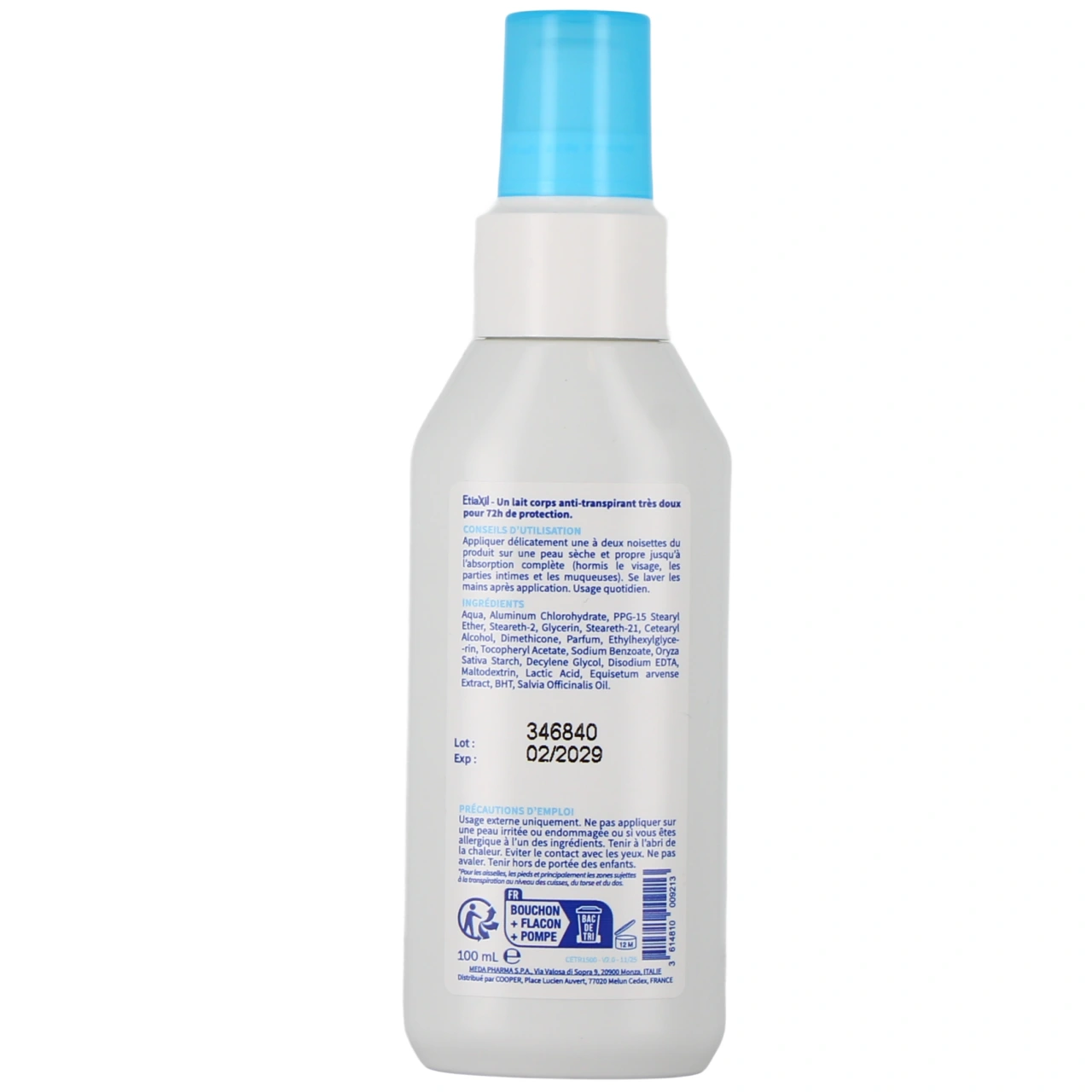 Etiaxil Lait Corps Anti-Transpirant - Vue 3