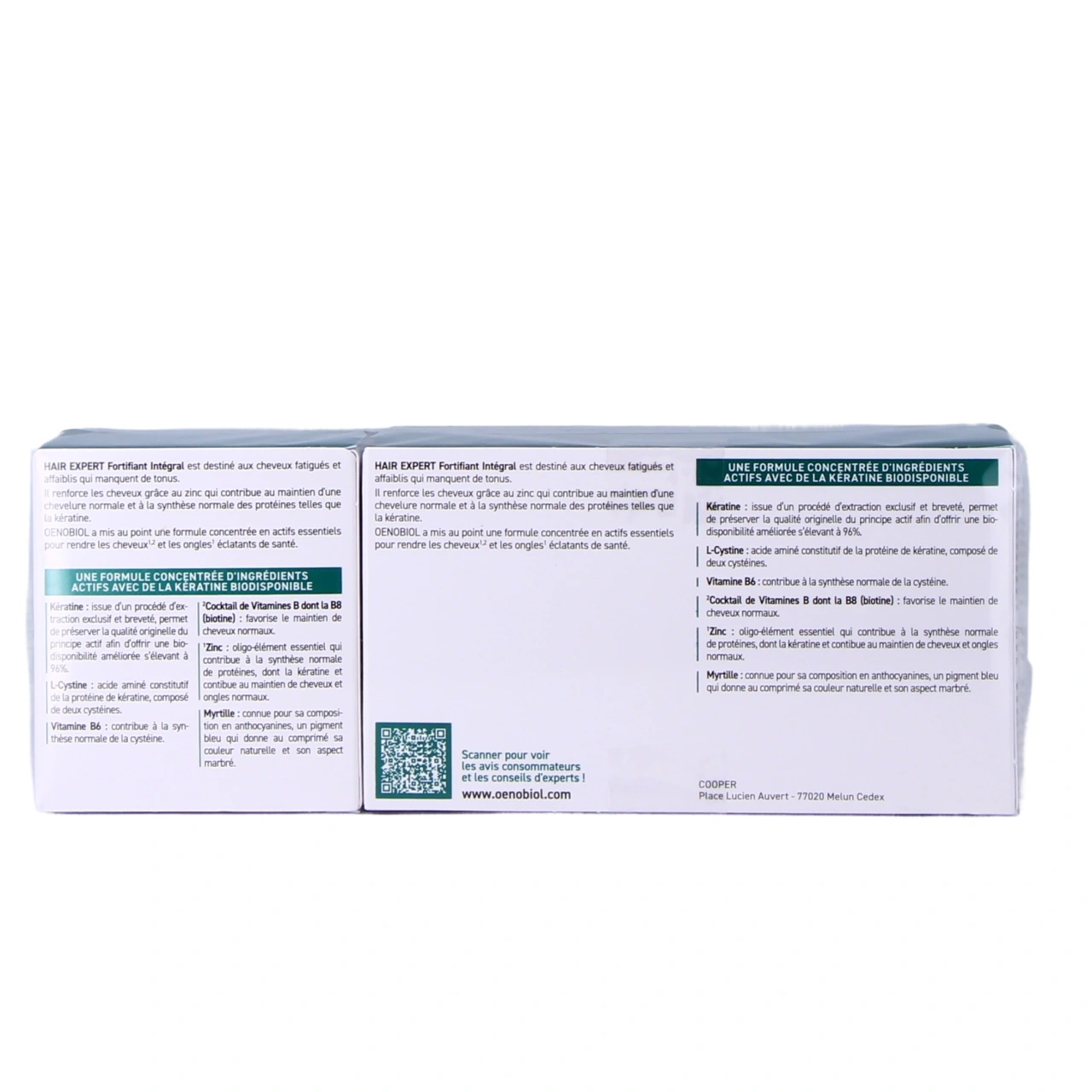 Oenobiol Hair Expert Fortifiant Intégral Cheveux et Ongles - Vue 6